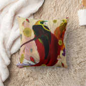 極楽鳥 クッション (ブランケット)