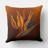 極楽鳥 クッション (裏面)