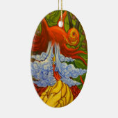 極楽鳥 セラミックオーナメント (右)