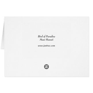 極楽鳥-マウイハワイ