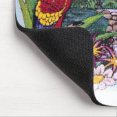 極楽鳥 マウスパッド (コーナー)