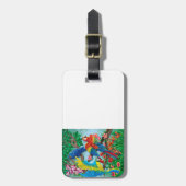 極楽鳥 ラゲッジタグ (正面縦)