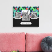 極楽鳥 |写真と文字の追加 キャンバスプリント (インサイチュ (リビング))