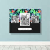 極楽鳥 |写真と文字の追加 キャンバスプリント (インサイチュ (ウッドフロア))