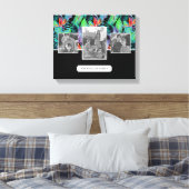 極楽鳥 |写真と文字の追加 キャンバスプリント (インサイチュ (寝室))