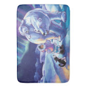 極歯絵画骨 バスマット (正面縦)