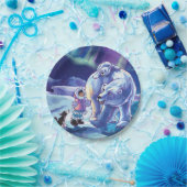 極歯絵画骨 ペーパープレート (パーティー)