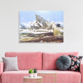 極氷海(Caspar David Friedrich著) キャンバスプリント (インサイチュ (リビング))