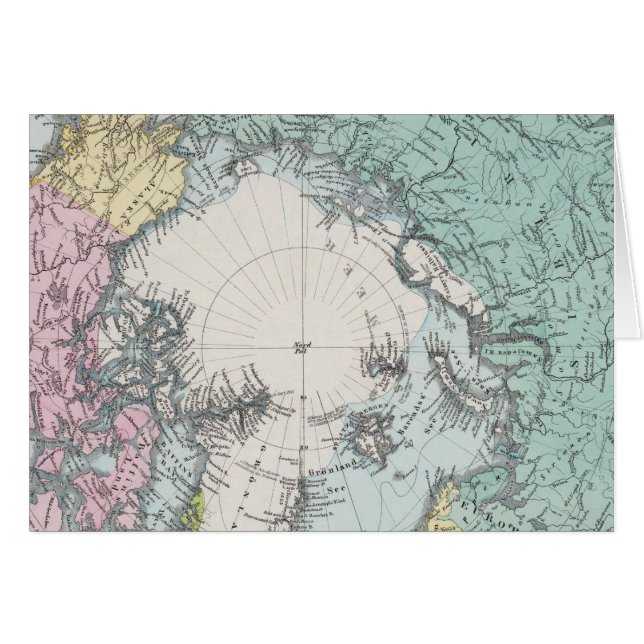 極海の地図 (正面横)