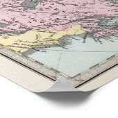 極海の地図 ポスター (角)