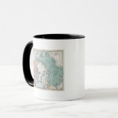 極海地図 マグカップ (正面左)