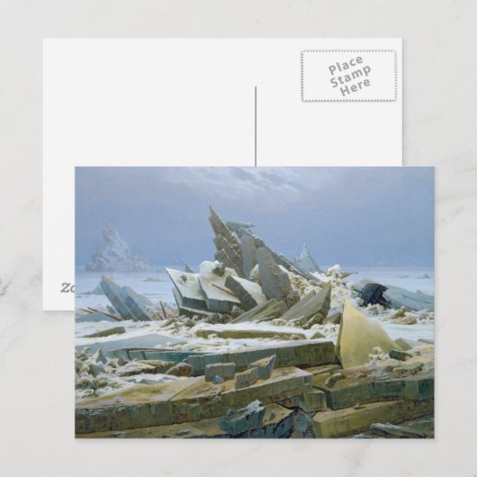 極海1824年 ポストカード (正面/裏面)