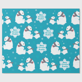 極熊の個人用設定 ラッピングペーパー