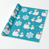 極熊の個人用設定 ラッピングペーパー (アンロールド)