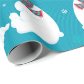 極熊の個人用設定 ラッピングペーパー (ロールコーナー)