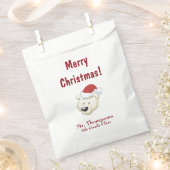 極熊の教室 フェイバーバッグ (クリップ留めされた状態)