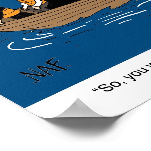 極熊タイタニック ポスター (角)