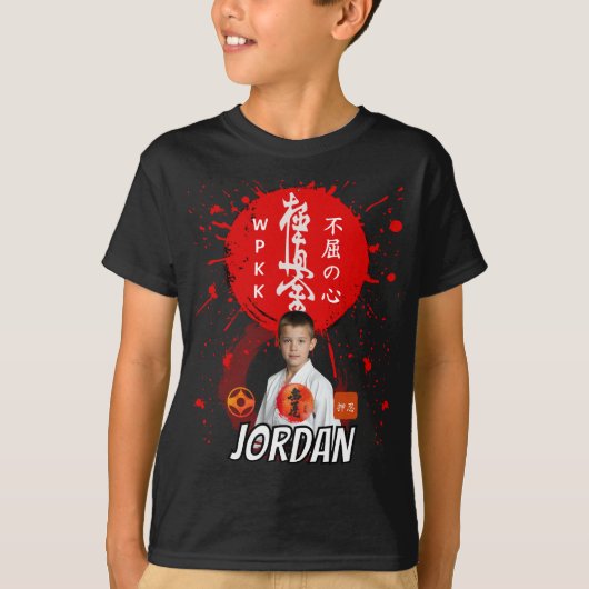 極真空手チーム  Tシャツ (正面)