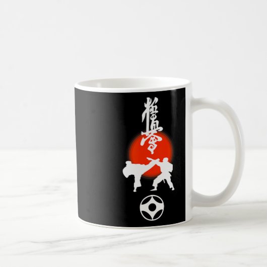 極真空手ファンデザイン コーヒーマグカップ (右)