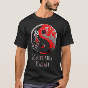 極真空手レッドドラゴン武術アーツ武道 Tシャツ