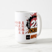 極真空手生徒のオリジナルフォト コーヒーマグカップ (正面右)