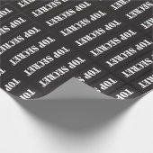 極秘のおもしろいのプリントのすべての行事 ラッピングペーパー (角)