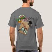 極秘のフォルダーのTシャツ Tシャツ (裏面)