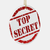 極秘の夕食のイメージ セラミックオーナメント (右)