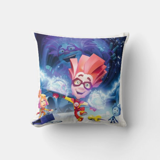 極秘Fixies | -火 クッション (正面)