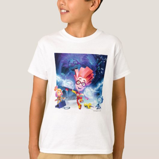 極秘Fixies | -火 Tシャツ (正面)