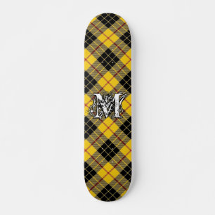 極端なタータンチェッククランMacLeod of Lewis Monogram スケートボード