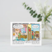 極端なハート交換はがき ポストカード (スタンド正面)