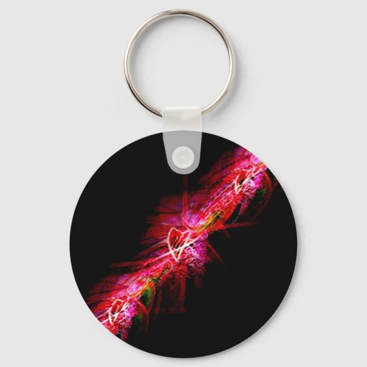 極端なハート キーホルダー (正面)