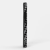 極端なハーフトーン – 白いiPhoneケースに黒 Case-Mate iPhoneケース (裏面/右)