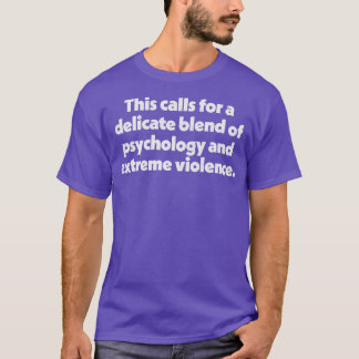 極端なバイオレンスVyvyan若者の引用文 Tシャツ
