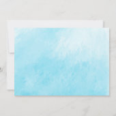 極端なミルクシェイクアイスクリーム誕生日パーティー 招待状 (裏面)