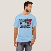 極端な怒りおもしろい怒- Man Tシャツ (正面フル)