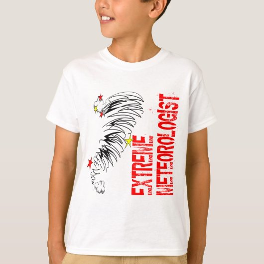 極端な気象学者 Tシャツ (正面)