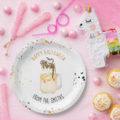 極端な熱狂するミルクシェイクハロウィーントリックまたは治療 ペーパープレート (パーティー)