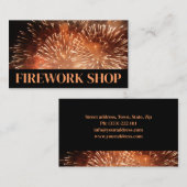 極端な花火 – 花火スペシャリストカード 名刺 (正面/裏面)