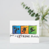 極端な誕生日 ポストカード (スタンド正面)