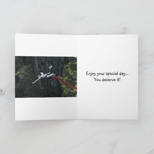 極端は誕生日の挨拶を遊ばします カード (内部)