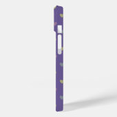 極紫の極小ハート Case-Mate iPhoneケース (裏面 / 左)