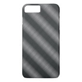 極薄の黒と白のグラデーション Case-Mate iPhoneケース (裏面)