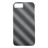 極薄の黒と白のグラデーション Case-Mate iPhoneケース (裏面)