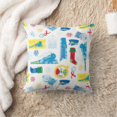 『極表現星』 |クリスマスアイコンパターン クッション (ブランケット)