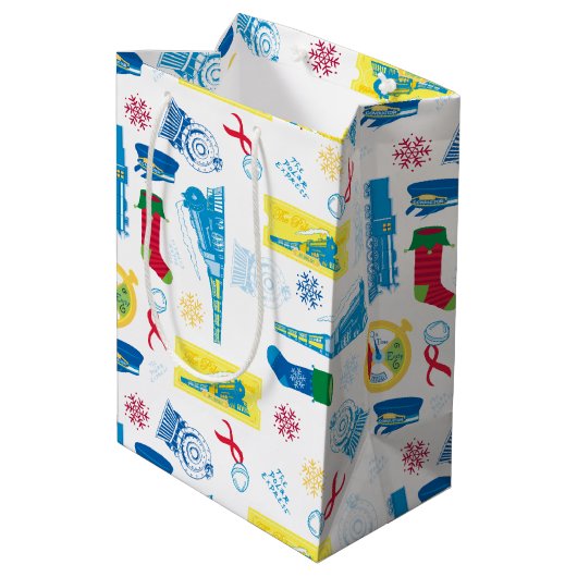 『極表現星』 |クリスマスアイコンパターン ミディアムペーパーバッグ (裏面アングル)