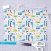 『極表現星』 |クリスマスアイコンパターン 薄葉紙 (クラフト)