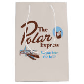 『極表現星』 | "ベルの音が聞こえますか"レトロ ミディアムペーパーバッグ (正面)