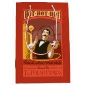 『極表現星』 |ホットチョコレートヴィンテージアート ミディアムペーパーバッグ (正面)